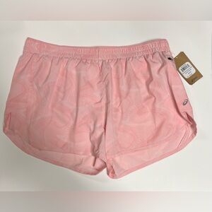 ASICS Women’s Running Shorts Pink/ White XL